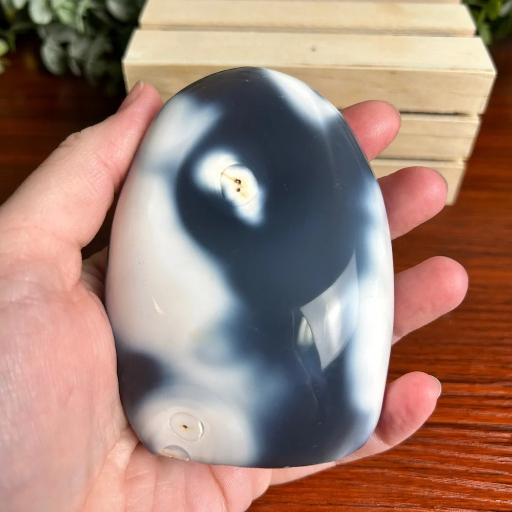 Orca Agate Crystal Freeform (Large) - Picture 3 of 8